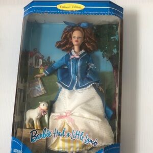 Barbie had a little lamb Collector's Edition Nursery rhyme Vintage Doll